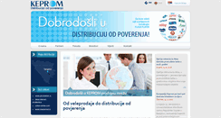 Desktop Screenshot of bih.keprom.rs